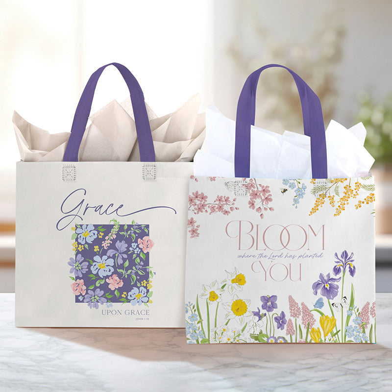Grace Upon Grace Reusable Gift Bag