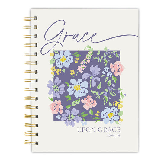 Grace Upon Grace Spiral Notebook