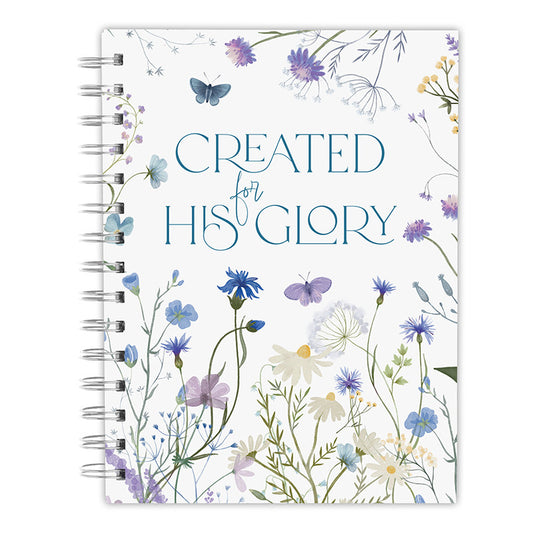 Created For His Glory Spiral Notebook