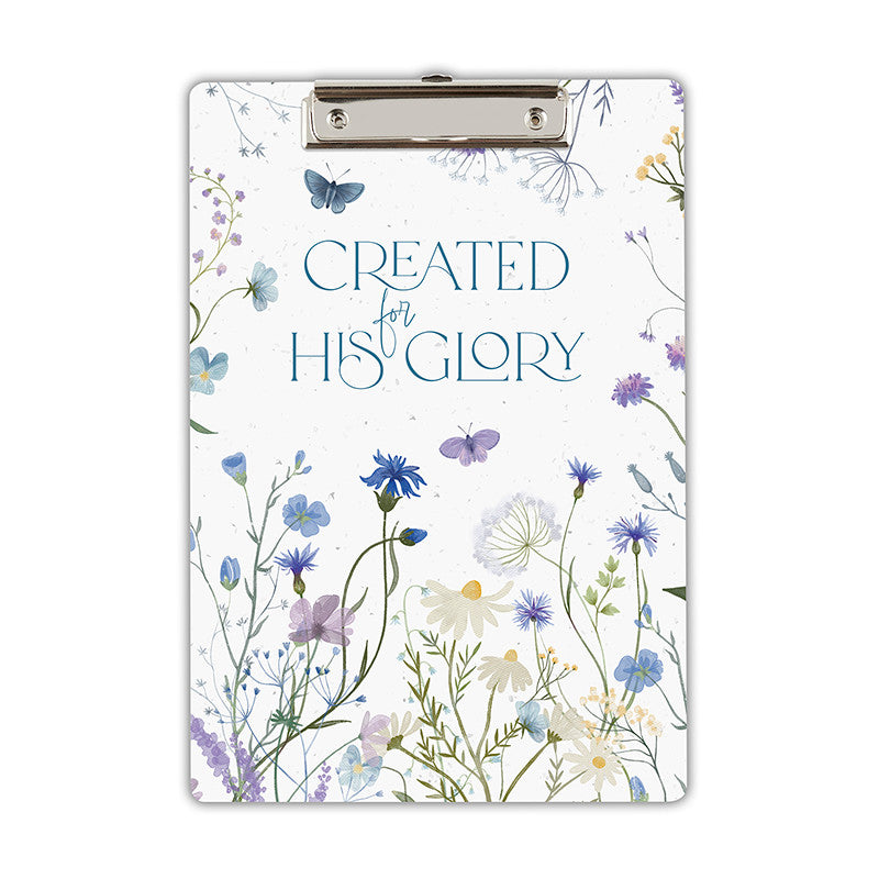 Created For His Glory Clipboard