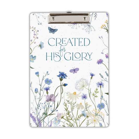 Created For His Glory Clipboard