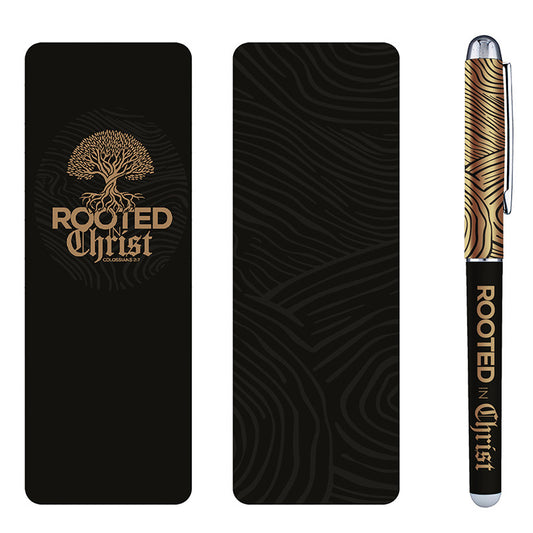 Rooted In Christ Pen & Bookmark Set