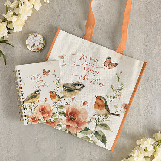 With Brave Wings Glory Eco - Friendly Tote Bag
