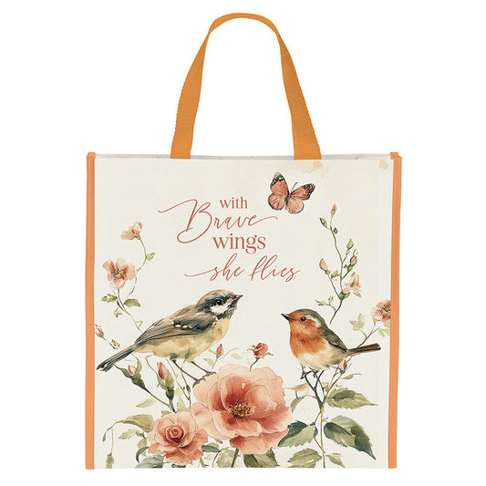With Brave Wings Glory Eco - Friendly Tote Bag