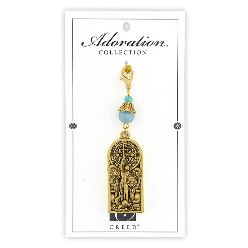Saint Michael Adoration Bag Clip