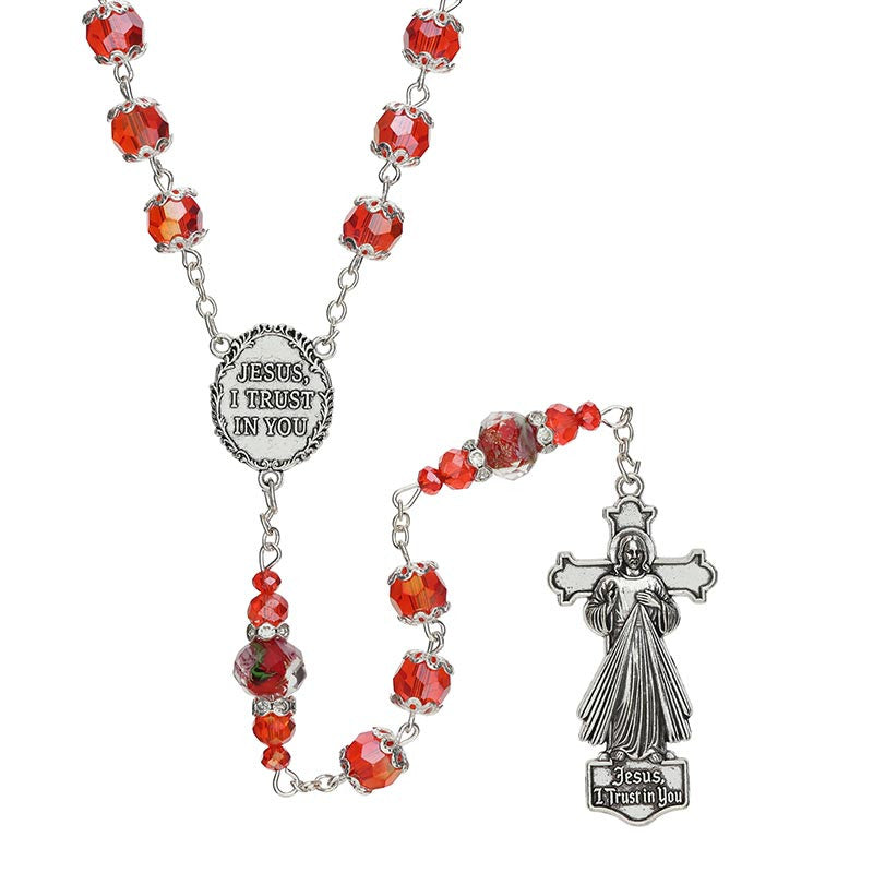 Ruby Divine Mercy Guilia Signorelli Rosary