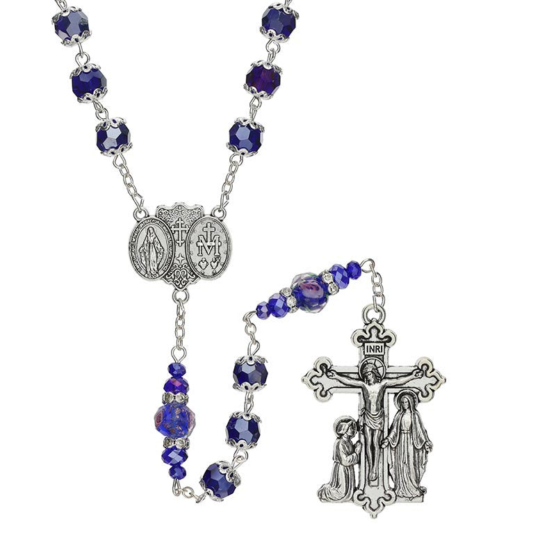 Sapphire Miraculous Guilia Signorelli Rosary