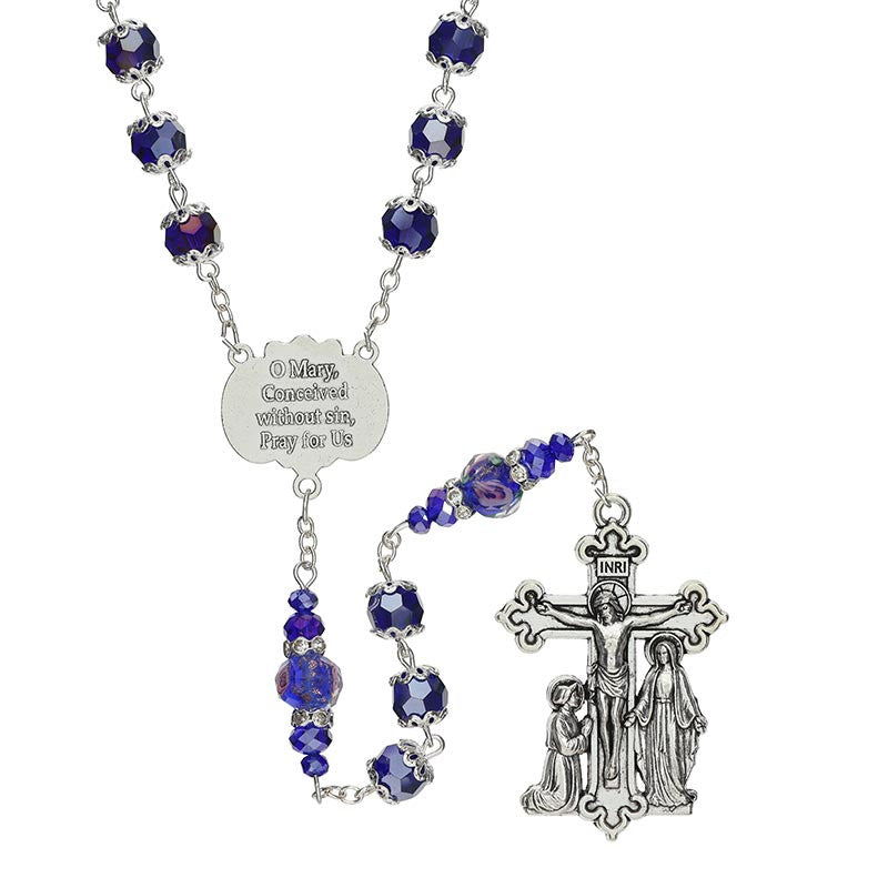Sapphire Miraculous Guilia Signorelli Rosary