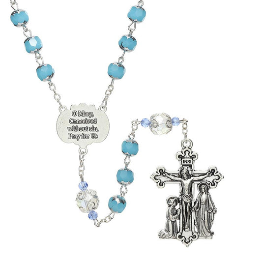 Miraculous Guilia Signorelli Rosary- Glass Cathedral