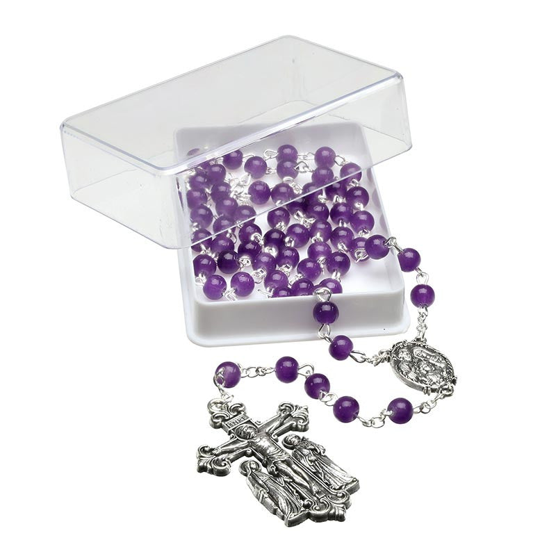 Amethyst Holy Family Guilia Signorelli Rosary