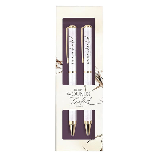 Pen Set - By His Wounds