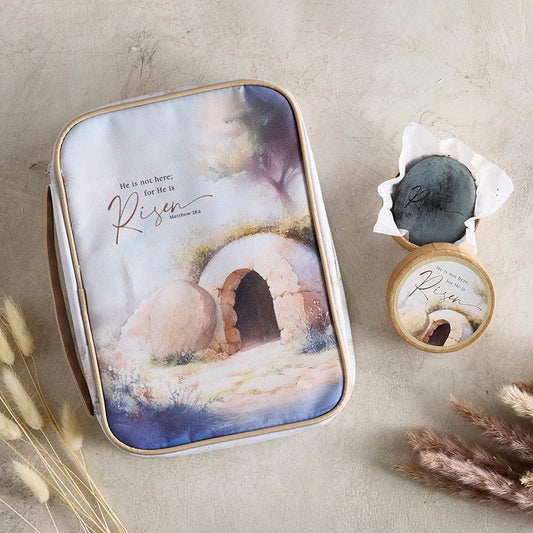 Bible Cover - He Is Risen