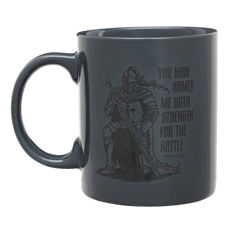 Armored in Strength Coffee Mug
