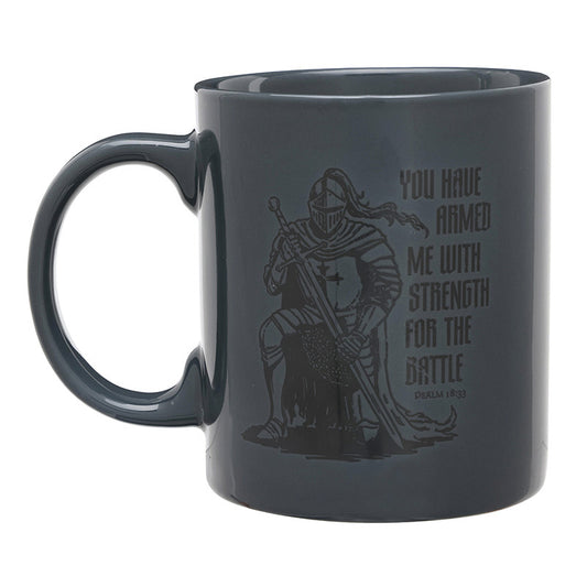 Armored in Strength Coffee Mug