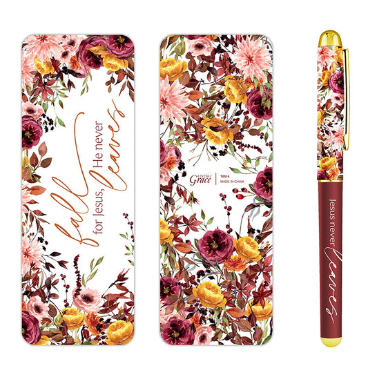 Fall for Jesus Pen & Bookmark Set