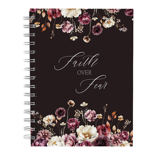 Faith Over Fear Spiral Notebook