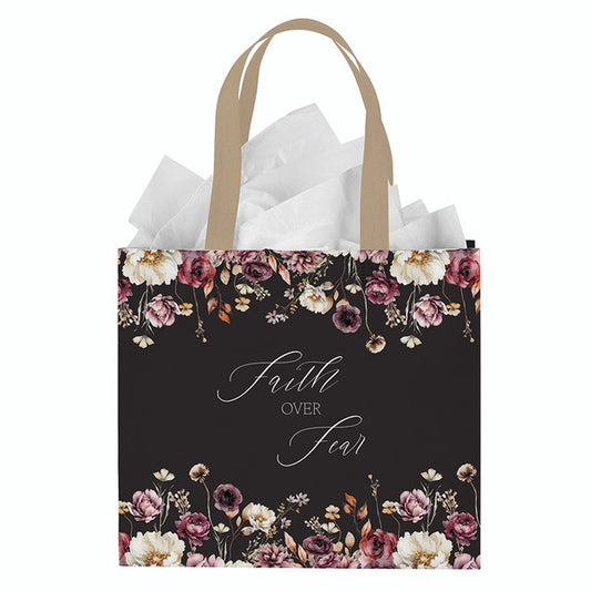 Faith Over Fear Reusable Gift Bag
