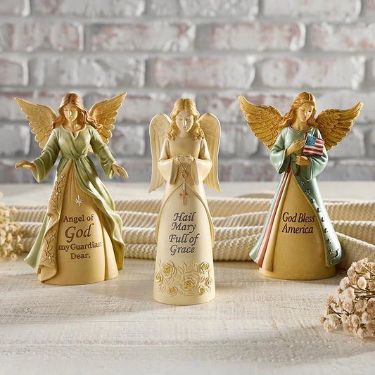 Hail Mary Angel Figurine
