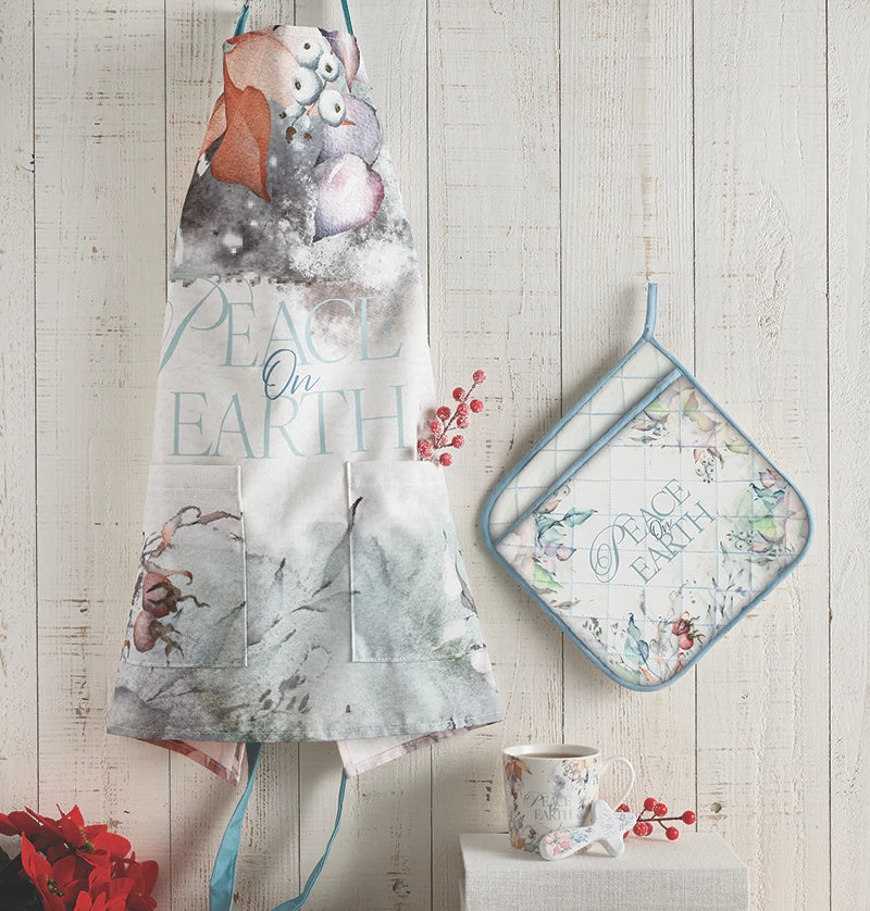 Pot Holder/Oven Mitt - Peace on Earth