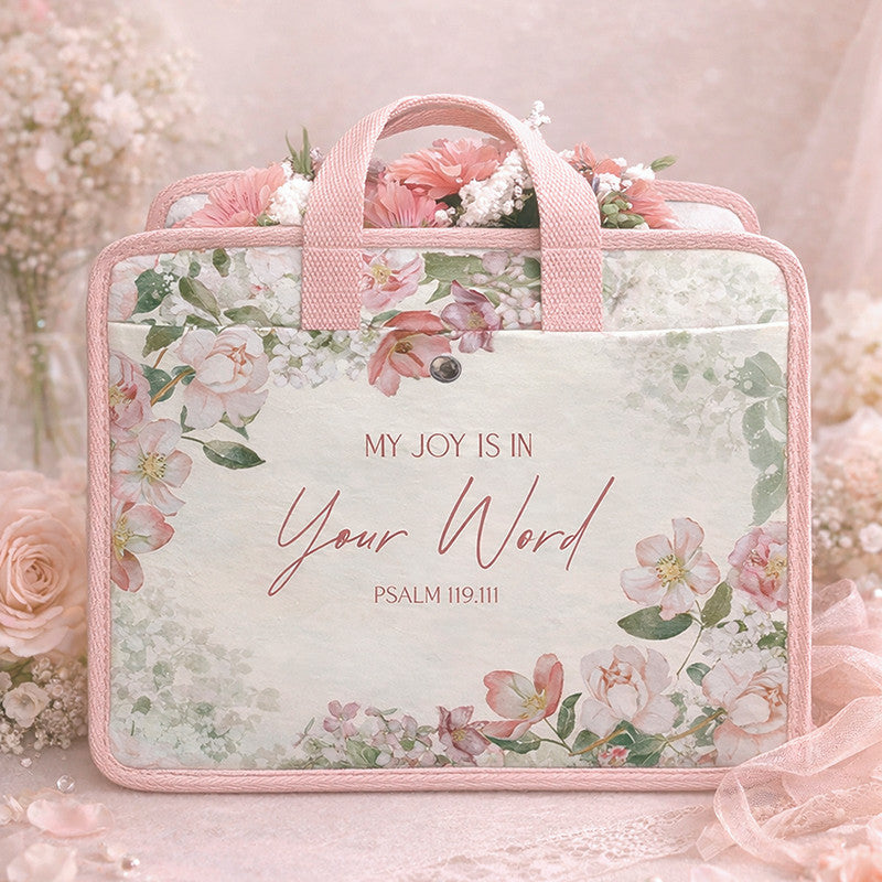 My Joy is Your Word - Bible Cover