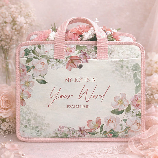 My Joy is Your Word - Bible Cover