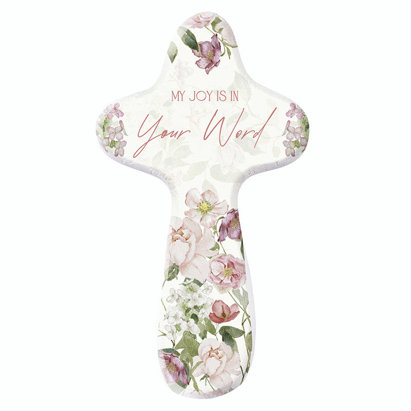My Joy is Your Word - Handheld Cross