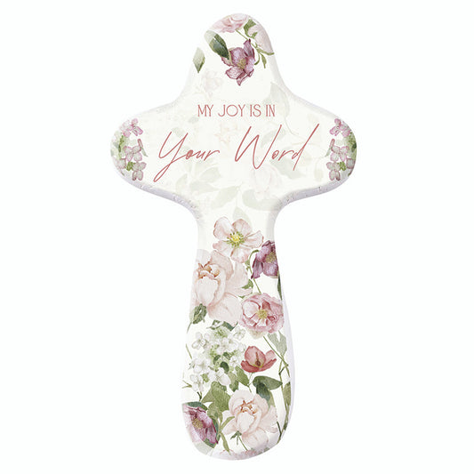 My Joy is Your Word - Handheld Cross