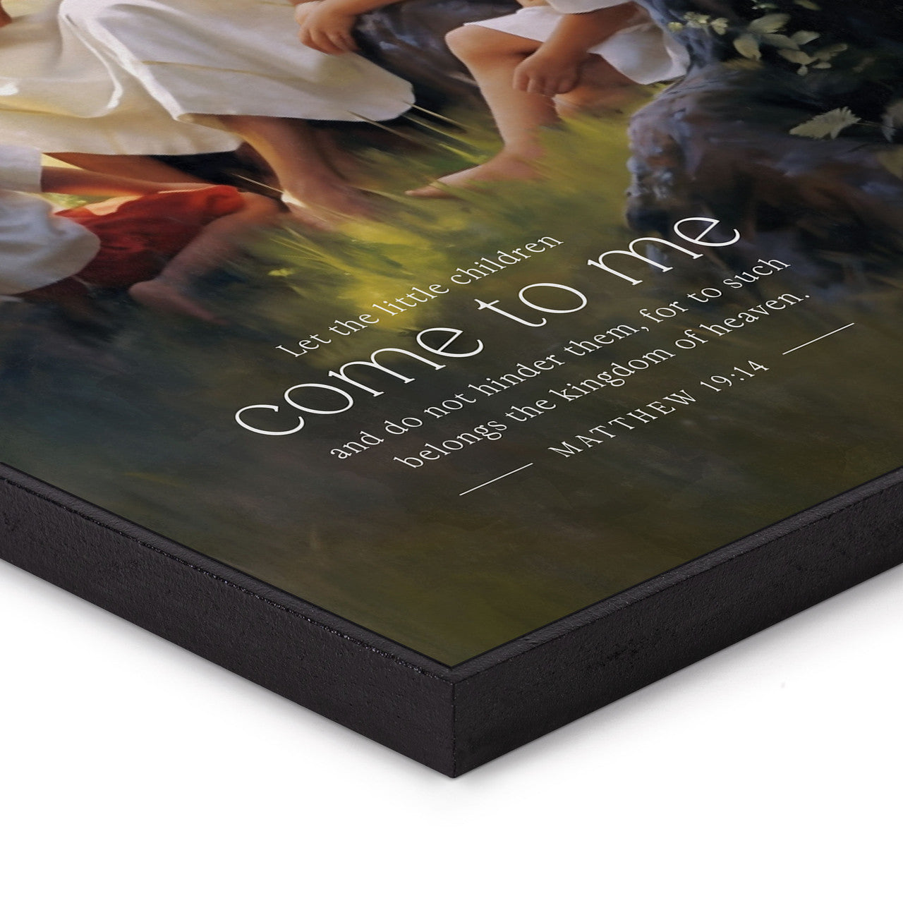 Foundations Of Faith Collection Art Print - Let The Little Children