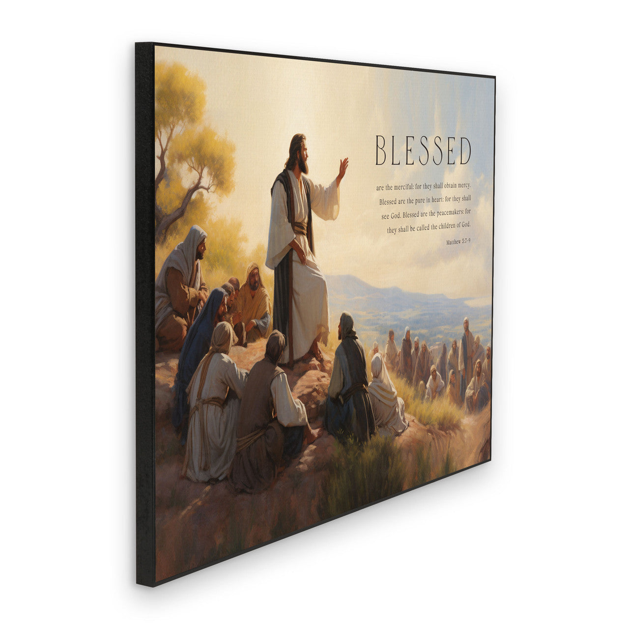Foundations Of Faith Collection Art Print - Blessed
