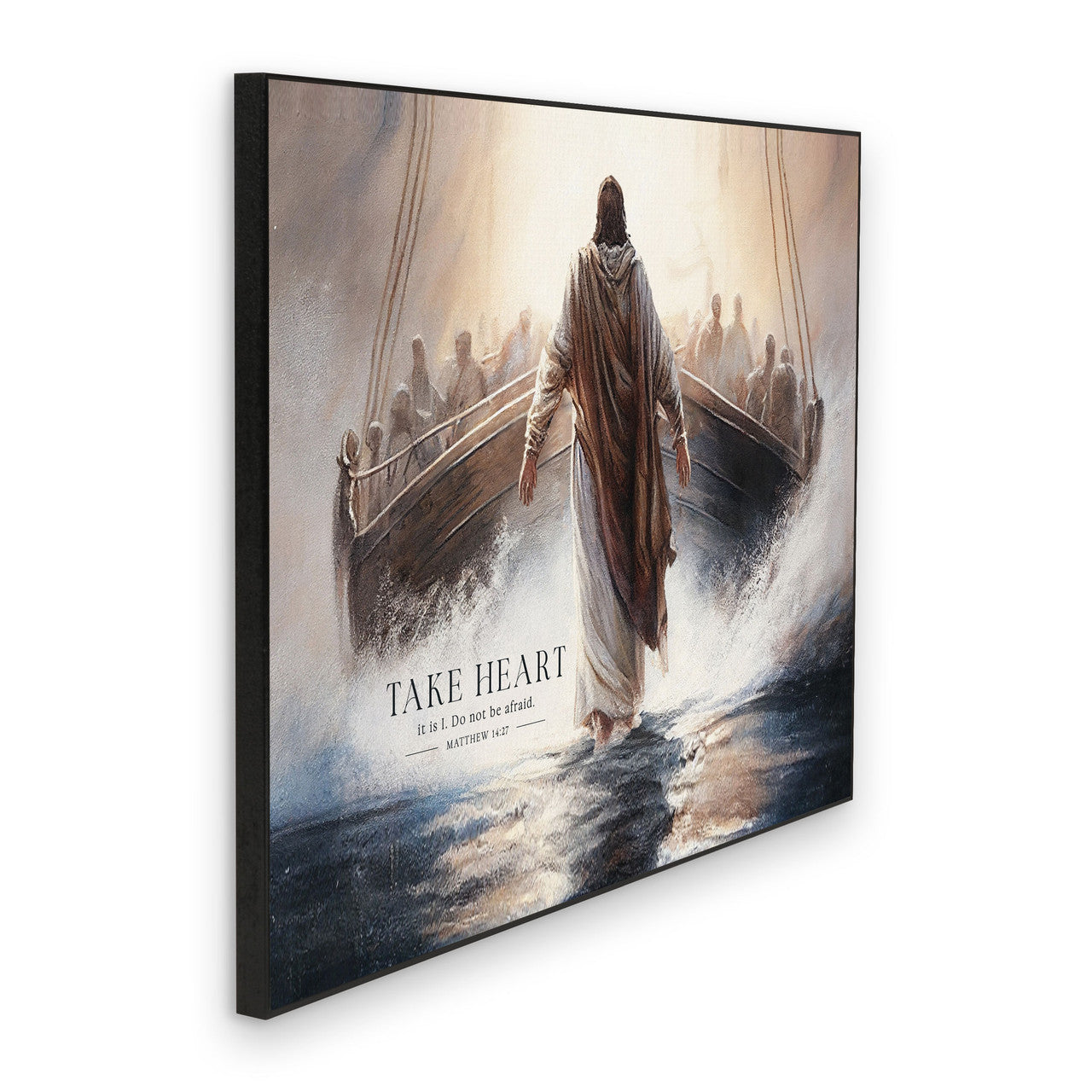 Foundations Of Faith Collection Art Print - Take Heart It Is