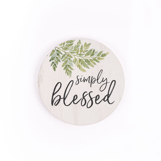 Ceramic Car Coaster - Simply Blessed Collection