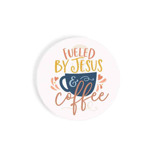 Ceramic Car Coaster - Fueled By