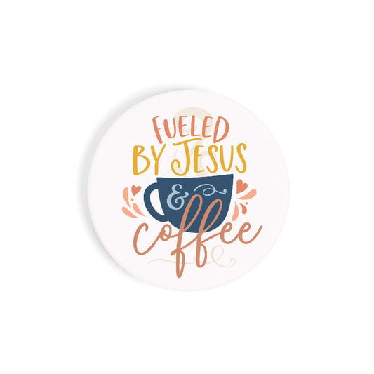 Ceramic Car Coaster - Fueled By