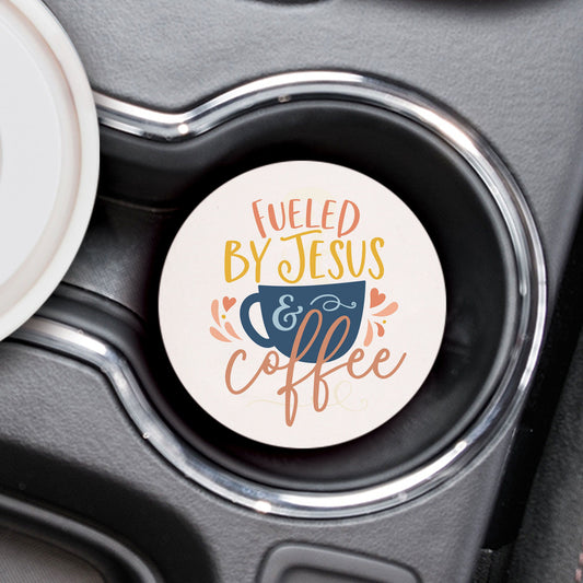 Ceramic Car Coaster - Fueled By