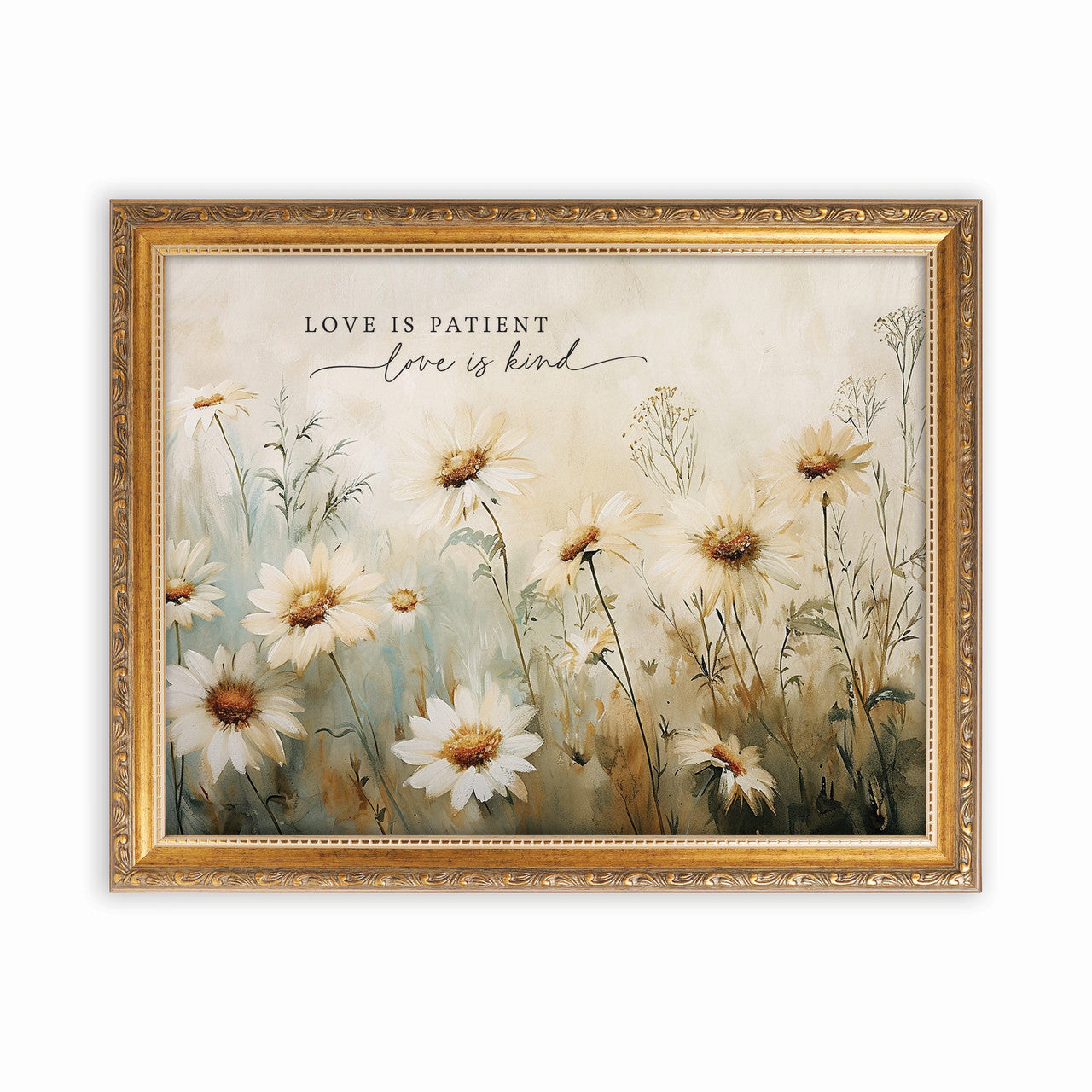 Gold Frame - Love Is